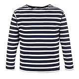 modAS Bretonisches Shirt für Kinder - Longsleeve Pullover Langarm Shirt... modAS Bretonisches - www.hafentipp.de, Tipps für Segler