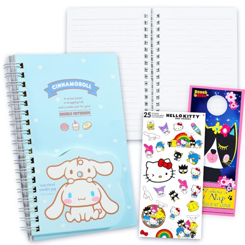 Carnet Cinnamoroll Sanrio pour motiver les enfants à écrire et réduire les écrans