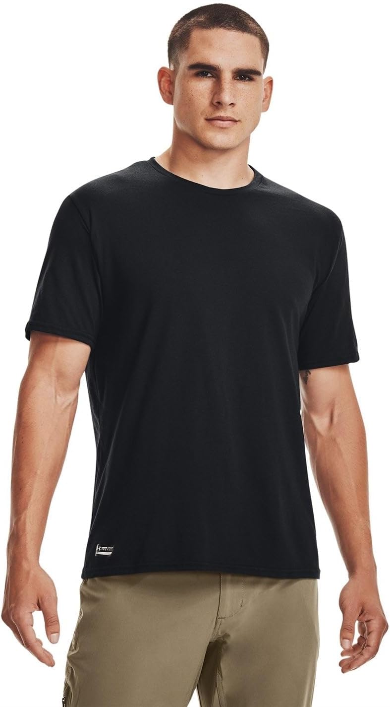 Under Armour Mens Tactical Cotton T-shirtShirt - Image 3