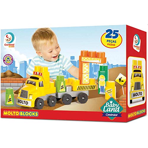 Baby Land Construtor 25 Peças Cardoso