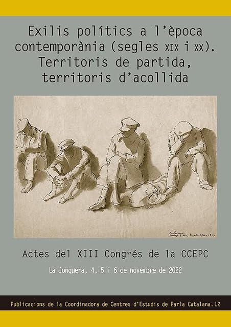 Portada de Exilis polítics a l'època contemporània . Territoris de partida, territoris d'acollida