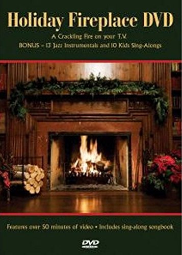 Holiday Fireplace DVD Región 1 NTSC Chimenea Navideña Virtual Importada 2
