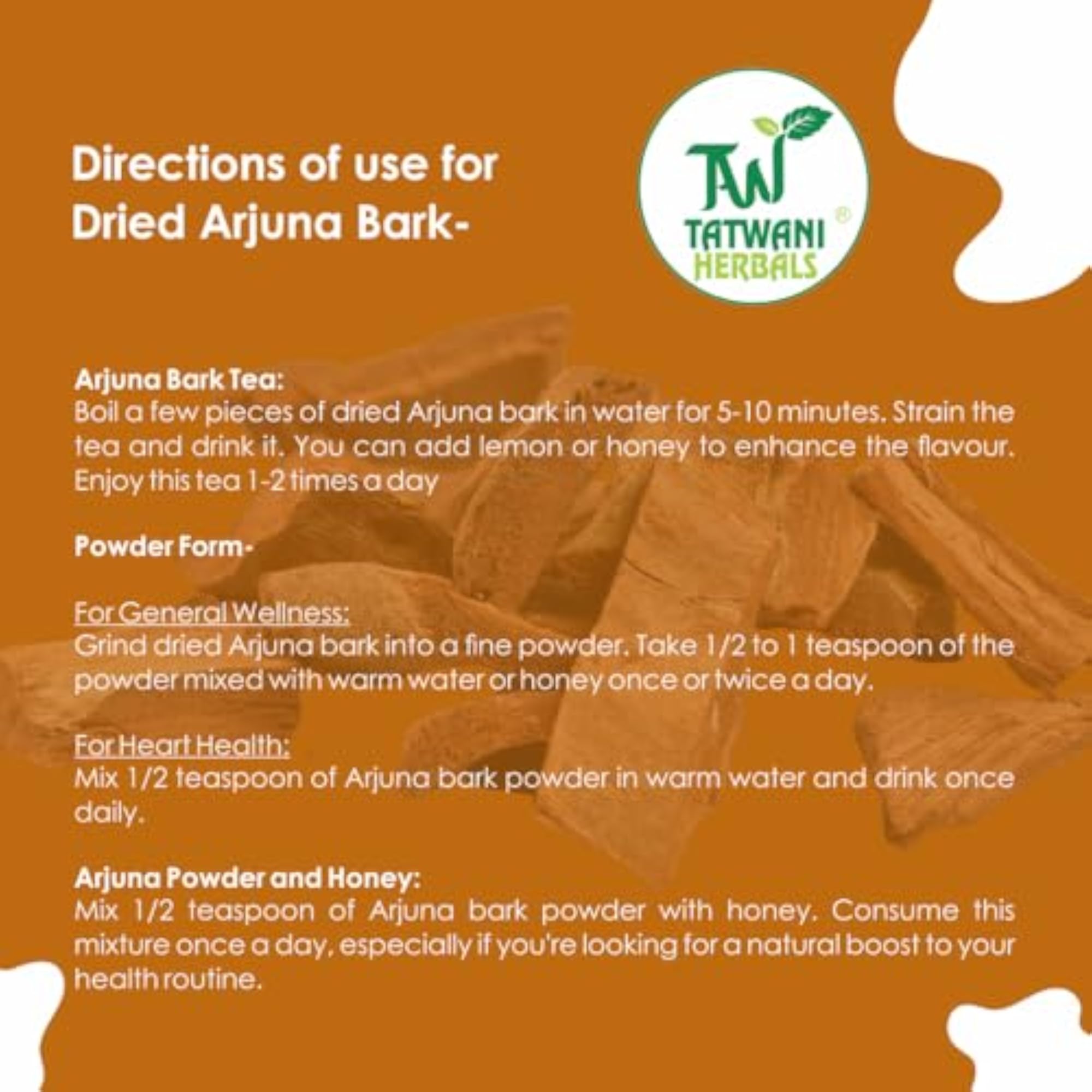 Dried Arjun Ki Chaal 100g for Heart Wellness