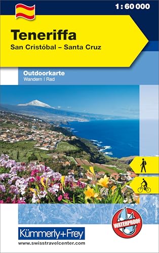 Tenerife: Mit San Cristobal und Santa Cruz. Touren für Wanderer, Biker und mehr! Wetterfest und leicht lesbar: 733 (Outdoor maps Spain)