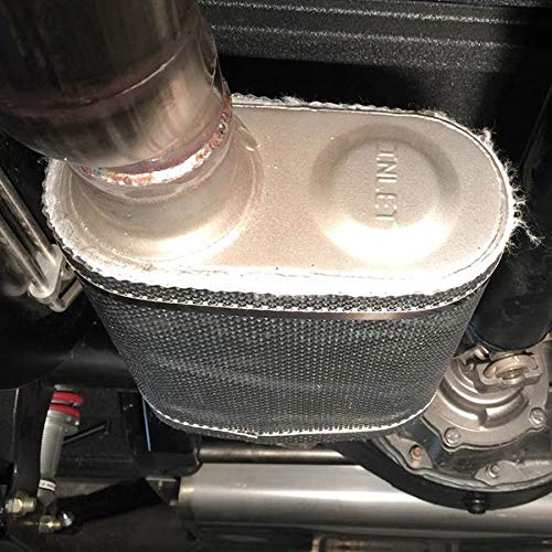 Design Engineering 010455 Muffler Shield/Wrap Kit #TOP2
