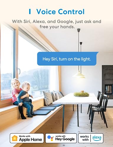 Meross Smart Light Switch Module, DIY Wall Switch Module, Wireless Relay Smart Switch works with Apple HomeKit, Alexa, Google, Remote and Voice Control, No Hub Required, 2.4GHz, 10A - Image 5