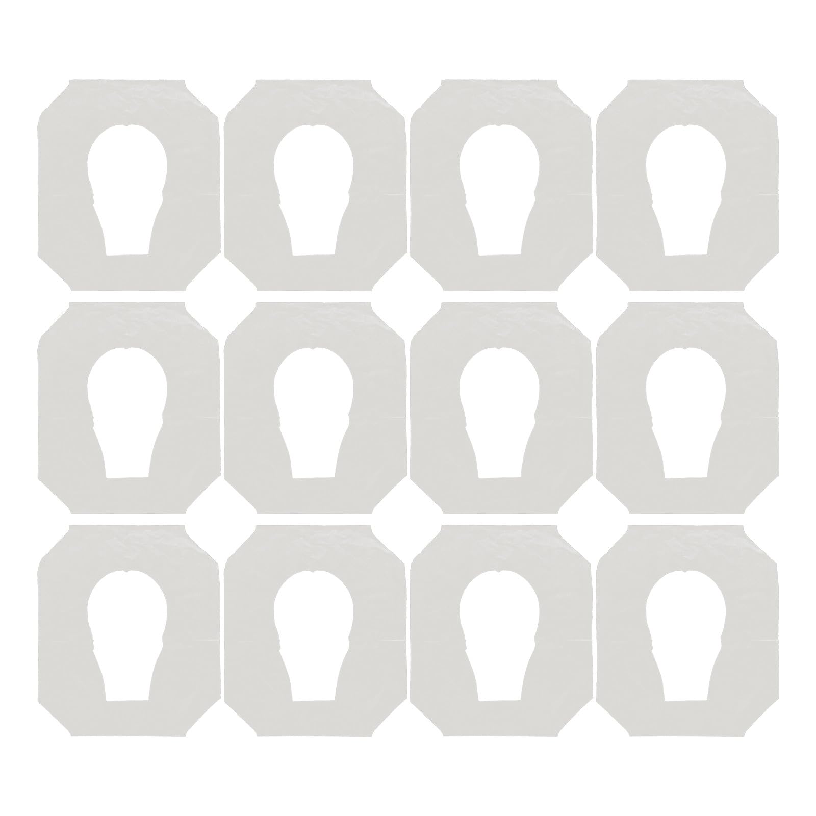 Fundas desechables de papel beige para asiento de inodoro biodegradable jojofuny