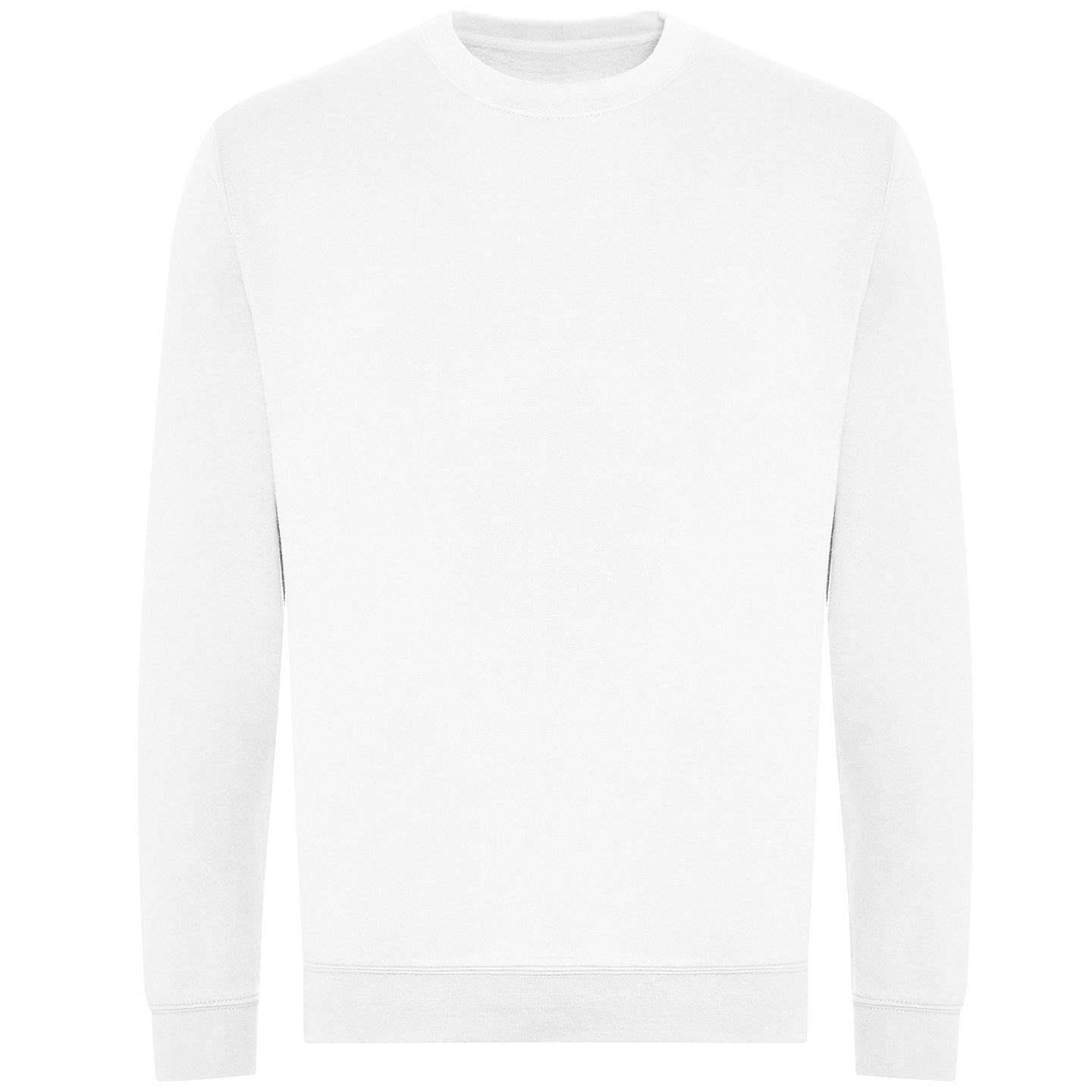 AWDis Just Hoods JH230 Unisex Organic Sweatshirt - Arctic White - M