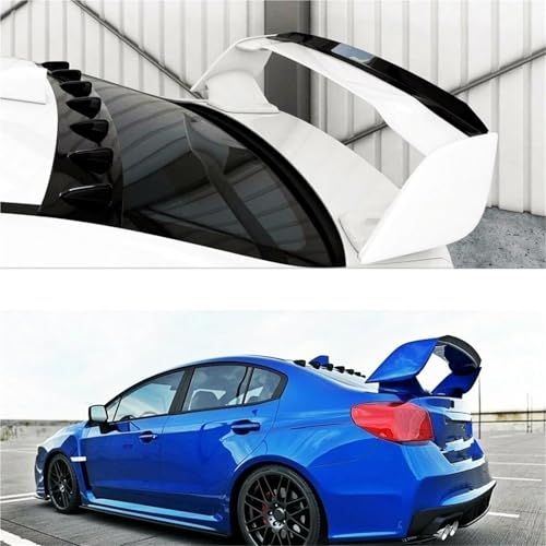 Becquet arrière en ABS style fibre de carbone pour Subaru WRX STI MK4 2014-2022 - 6