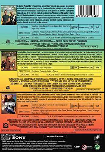 Bad Boys Pack 1-3 DVD l'intégrale sans coupure pour nostalgiques - 2