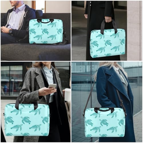 Bolso para portátil de 16 pulgadas con diseño de tortugas marinas miniatura 7