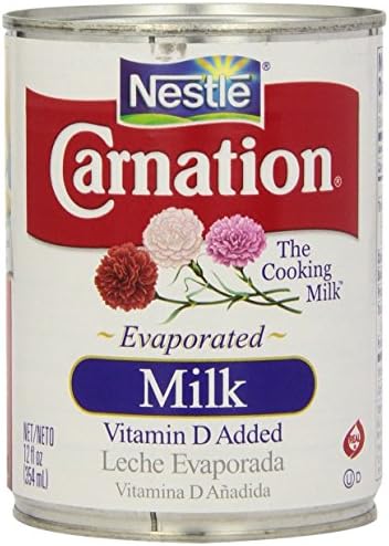 CARNATION Evaporated Milk 12 Fluid Ounce Each 24 Cans per Case