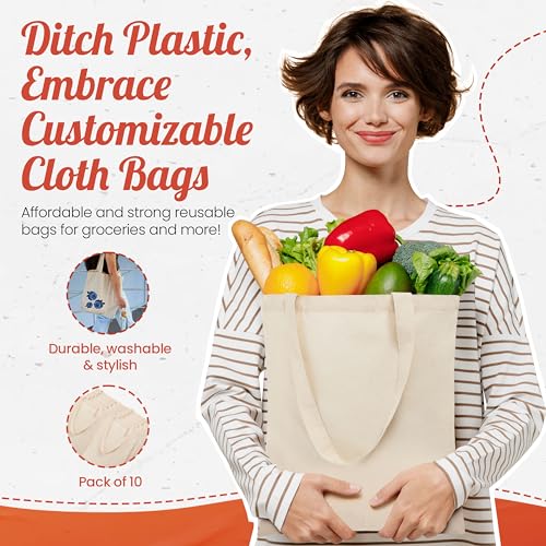 Simply-Cool-102050-Pack-Bulk-Canvas-Tote-Bags-13x15-Natural-Cotton-Reusable-Washable-Grocery-Painting-Embroidery