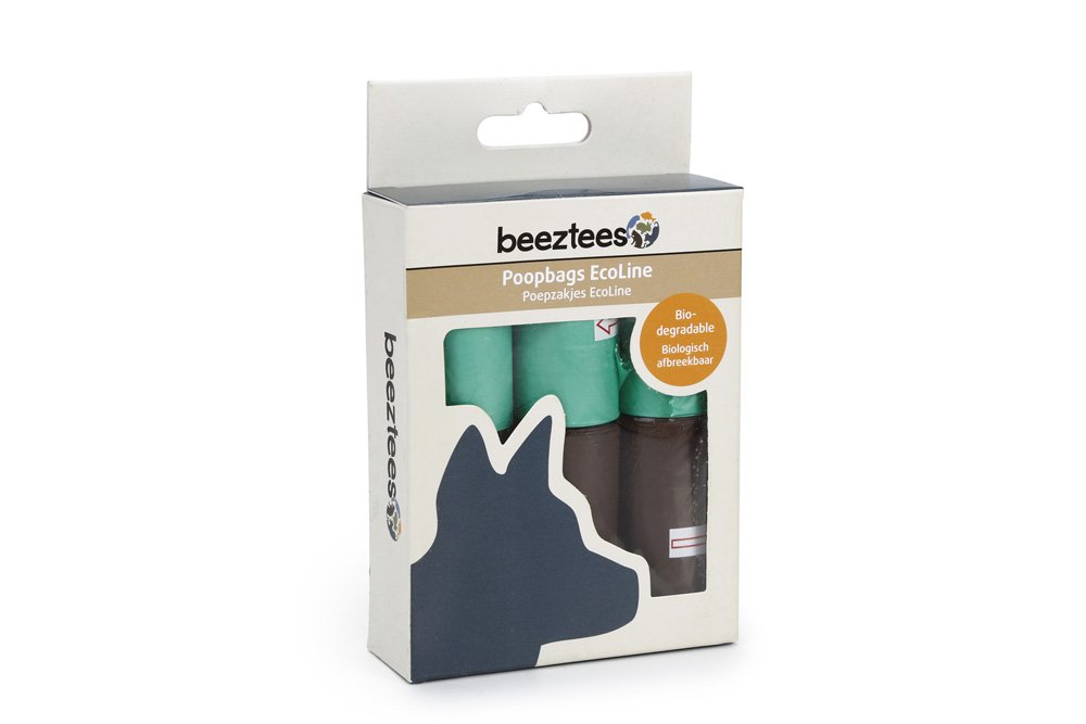 Beeztees Köpek Dışkı Toplama Poşeti, Bioçözünür, 795005-795007 ile kullanılabilir, 6x10Adet