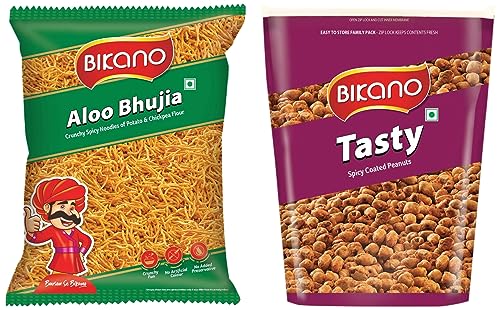 Image of BIKANO Bikano Tasty, 1 Kg + Aloo Bhujia Pouch, 1 Kg