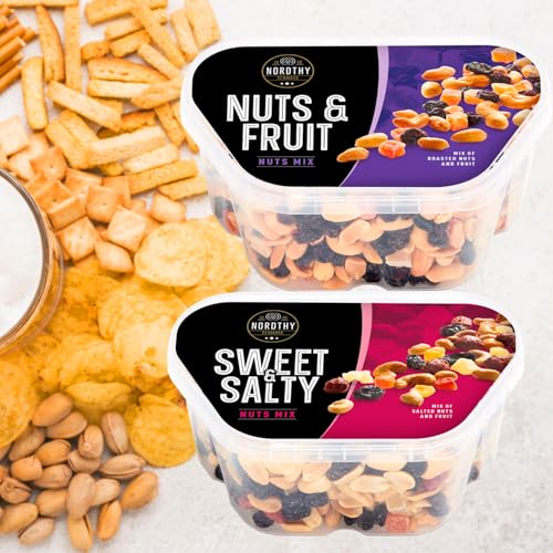 Hot Snack - geröstete und scharfe Nüsse Snack Box aus Dänemark 360g