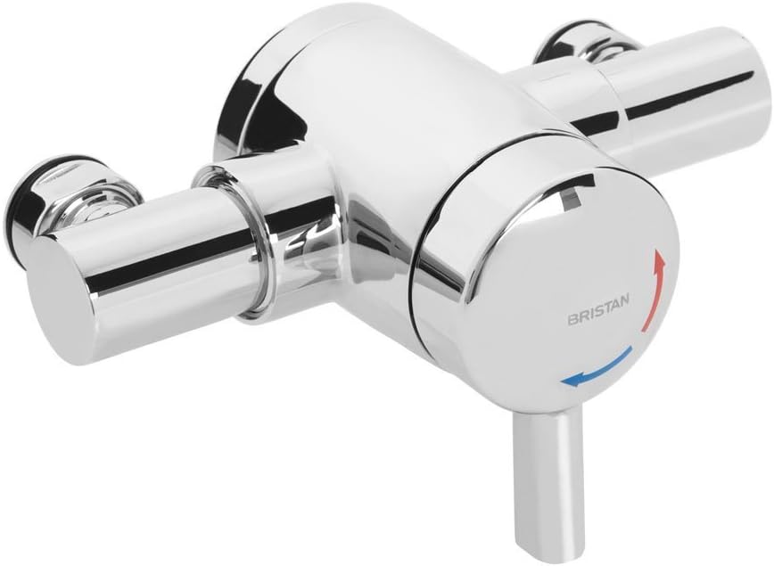 Flash Deals - 50% OFF Bristan MINI2 TS1203 EL C Commercial OPAC Thermostatic Exposed Mini Shower Valve with Lever Chrome