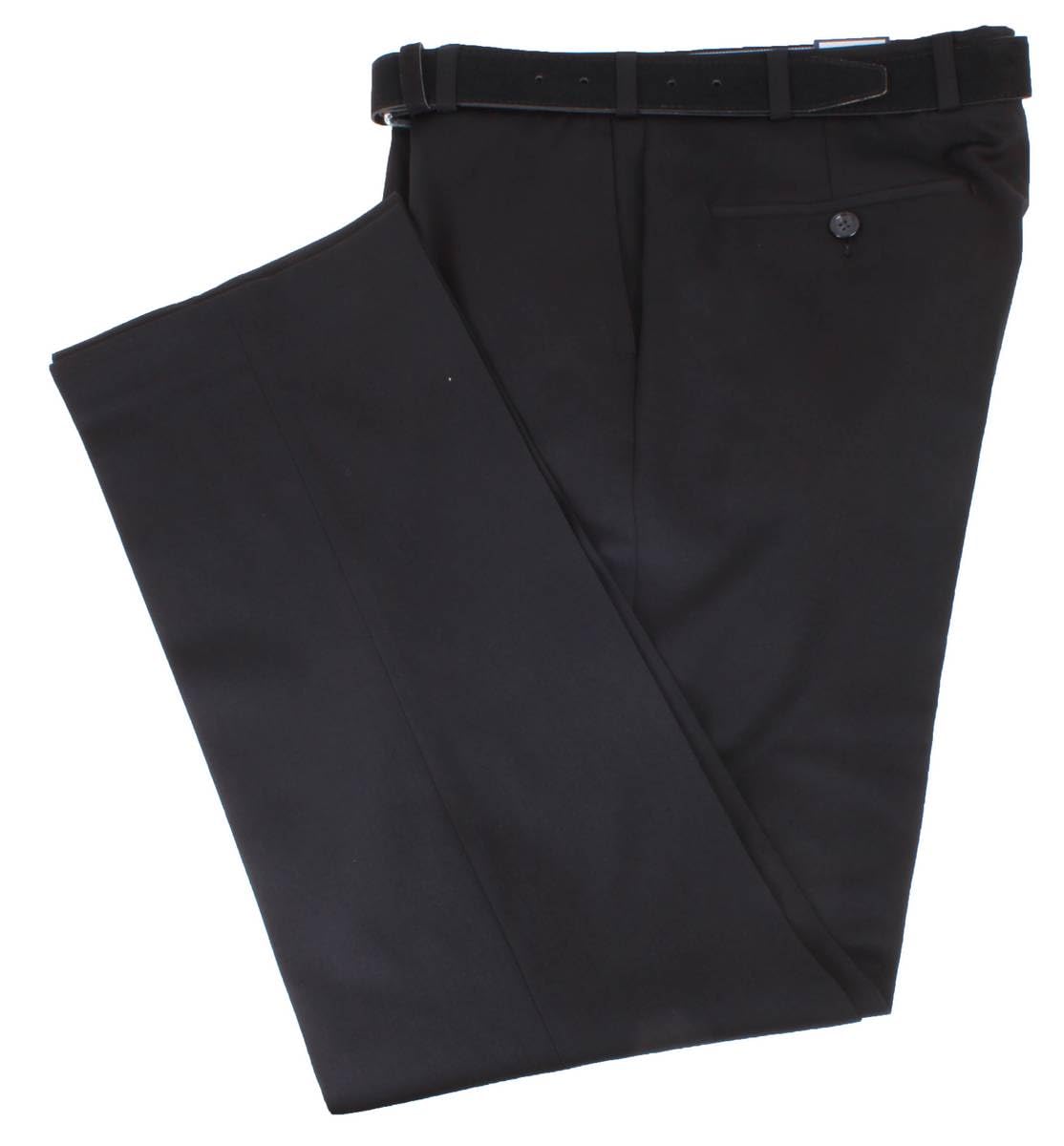 Bruhl Mens Robert Classic Wool Mix Smart Trousers - Black - W34 L32