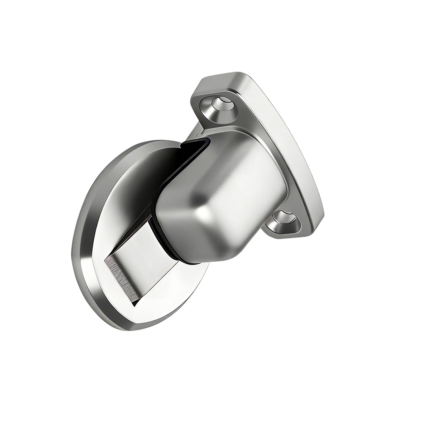 Uikios Silver Innovative Door Retainer Prevents Damage Without Drilling Fits All Doors Easy Install Door Stop