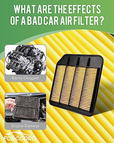 Image of 2-Pack Engine Air Filters for Nissan Armada 2017-22, INFINITI QX80 2014-23 | for 2013-2011 INFINITI QX56, Replace#16546-1LA0A, Engine Filter Replacement Car Accessories