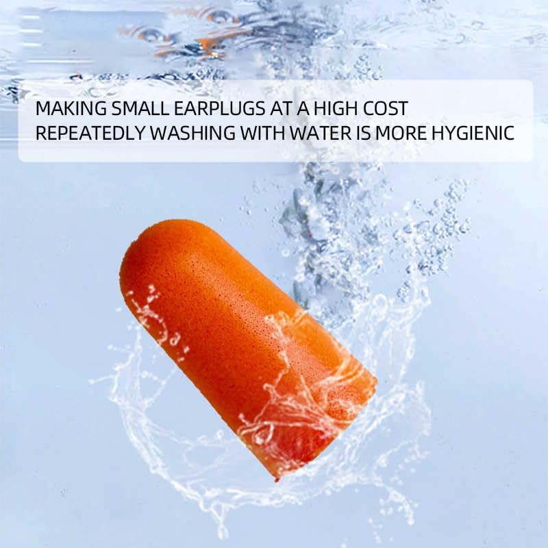 Wall-Mounted Foam Earplug Dispenser – Bulk Refillable Earplugs (500 pcs) – Industrial Safety Soundproof Earplugs for Hearing Protection on Construction Sites and at Work