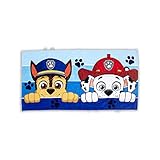 Ihre Lieblings-Paw-Patrol-Welpen sind hier auf diesem super saugfähigen, bunten Handtuch lassen Kinder den Marshall und die Chase mit zum Schwimmen oder sogar einen Ausflug an den Strand nehmen.