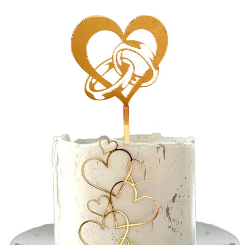 10 Stück Happy Birthday Cake Topper – Goldene Acryl-Schmetterlinge & Blumen Für Torten, Perfekt Für Geburtstage, Hochzeiten & Partys