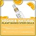 nuorganic Super 20% Vitamin C Serum with Hyaluronic Acid & Plant Stem Cells - Brightening, Anti-Aging for Dark Spots and Fine Lines - Organic & Vegan (1fl Oz)