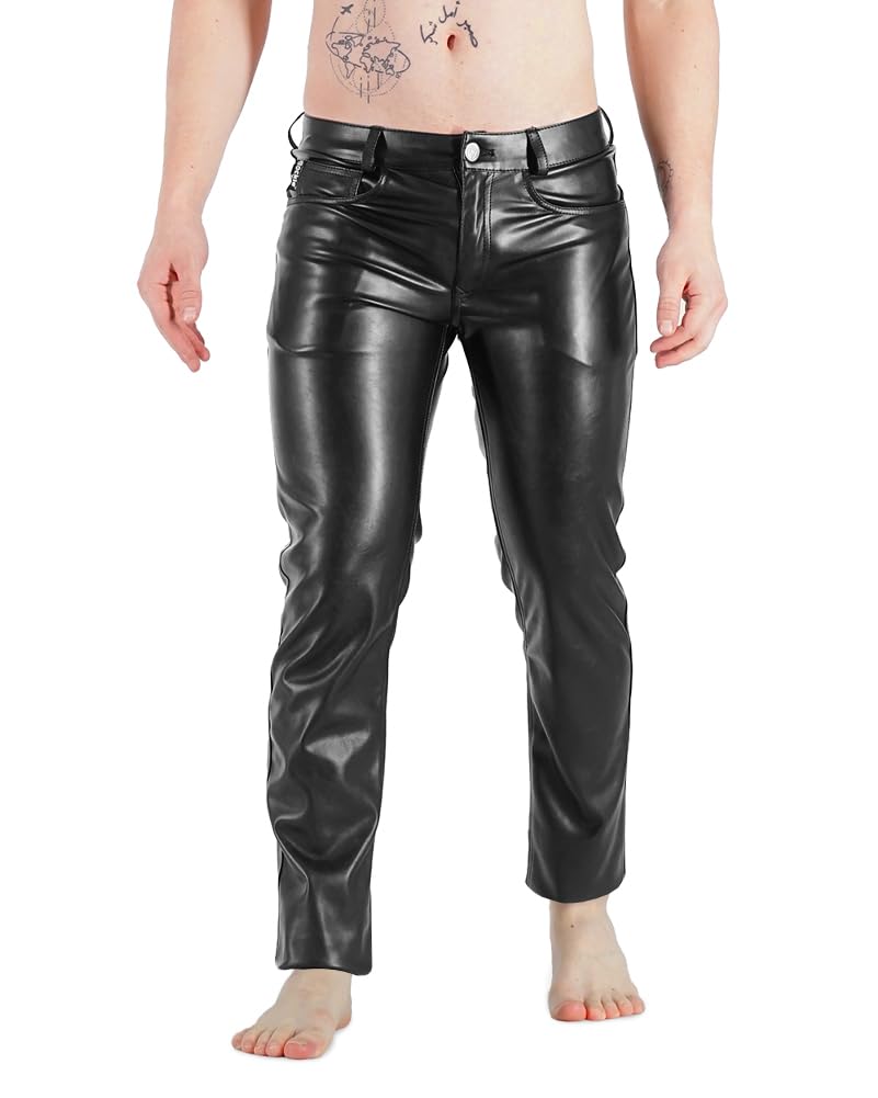 Legging skinny stretch homme Bockle® avec suspensoir Push-Strap®