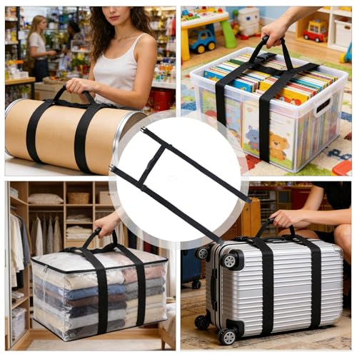 Sangle de levage pour électroménager et transport d'objets lourds avec poignée - 4