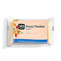 Vista 1 de 365 by Whole Foods Market Sharp - Barra de queso cheddar, 16 onzas