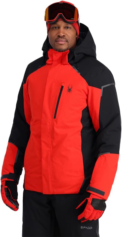 Spyder Mens Copper Insulated Ski Jacket - Image 3