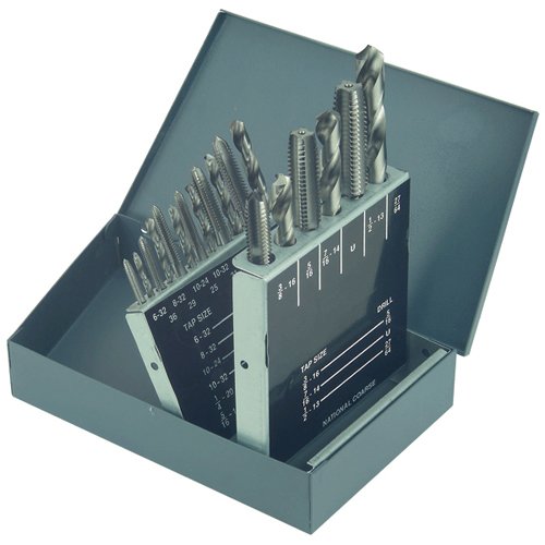 TTC 99S 18 Pc NC Tap & Drill Set with Index