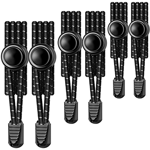 Image of UpUGo Elastic Shoe Laces, No Tie Shoe Laces Tieless for Kids, Adults, Elderly, One Size Fit All