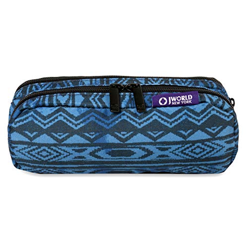 Image of J World Jojo Cute Pencil Case for Kids & Adults. Soft Fabric Zip Pen Bag