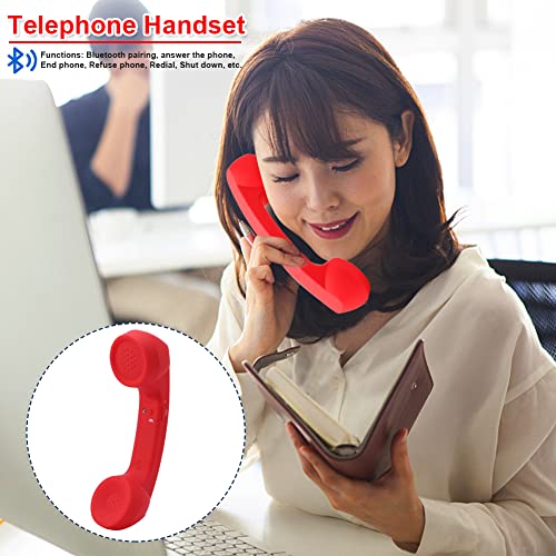 Teléfono Inalámbrico EMVANV Retro Rojo miniatura 7