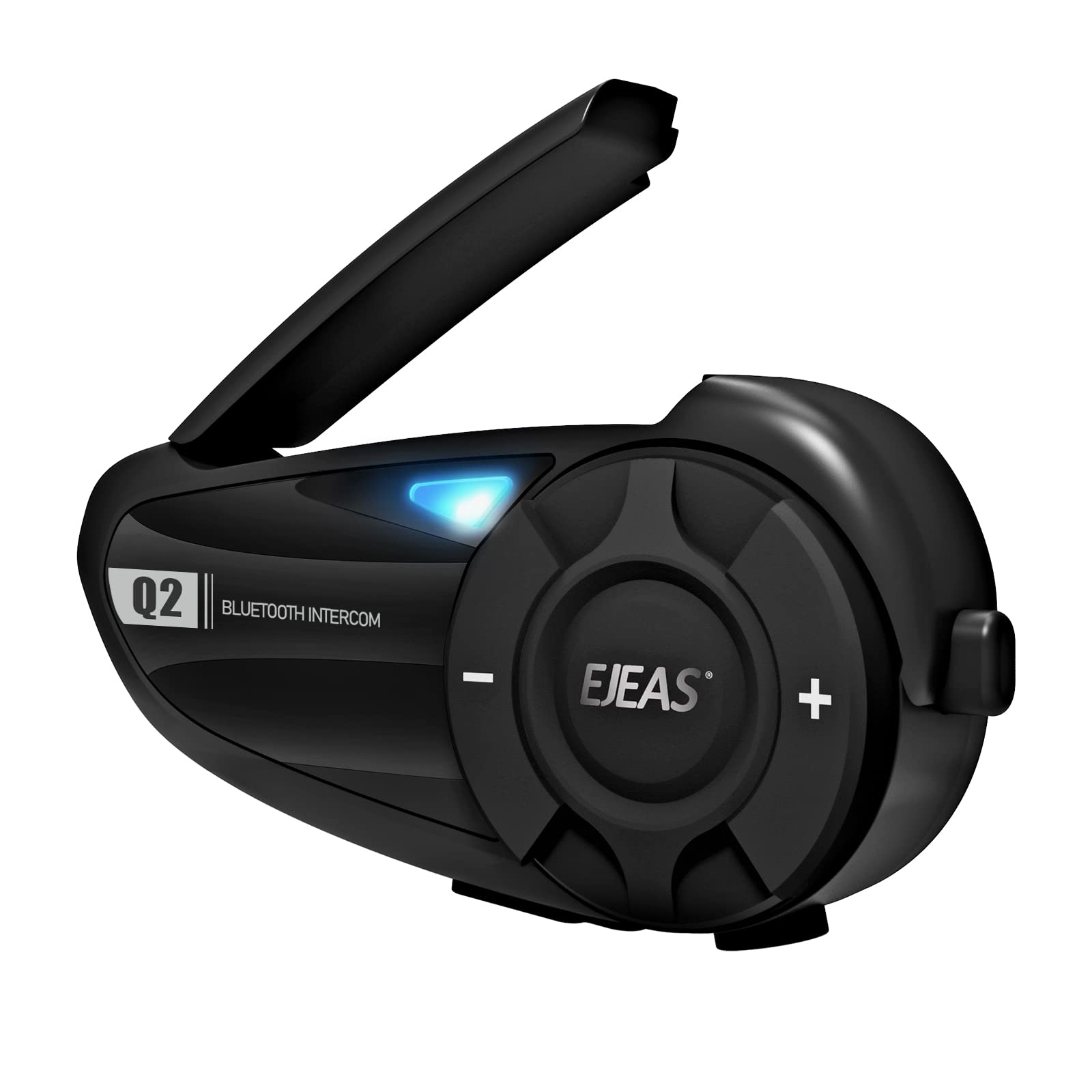 Motorcycle Helmet Bluetooth Headset with Intercom, Noise Cancelling Microphone, Stereo Sound, IP65 Waterproof, Auto Answer &amp; Siri Support for Riders,Touring