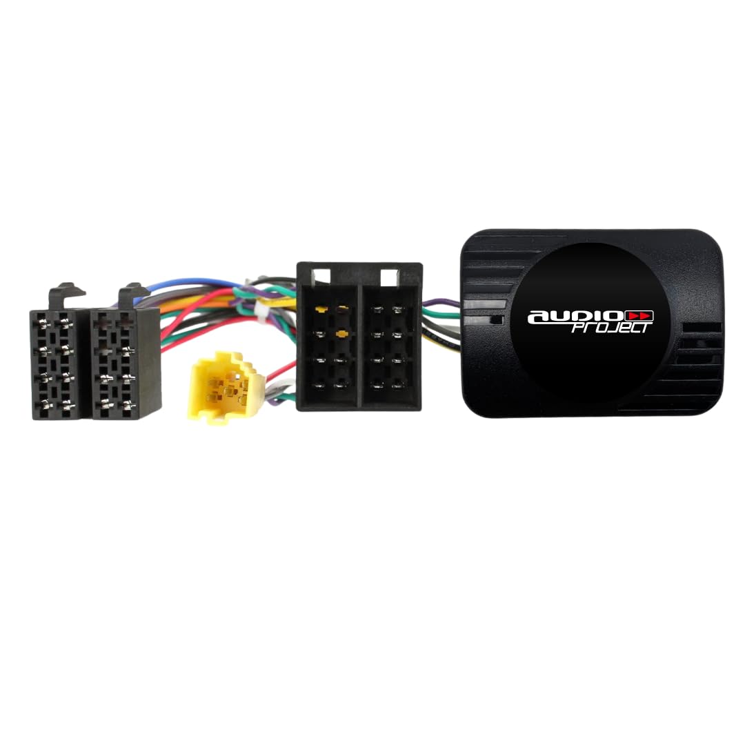 Audioproject A400.1-25 - CAN Bus Adapter Basis Lenkradfernbedienung für Renault Clio Megane Scenic Modus Trafic Master Kangoo ab 2004 Nissan Primastar ab 2008