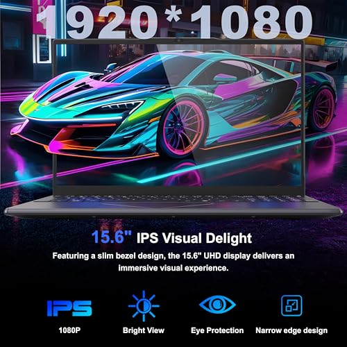 High-Performance 15.6" Laptop with Ryzen 5, 16GB RAM, 512GB SSD - Image 3