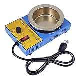300W 100mm Solder Pots Soldering Brazing Equipment Pot Soldering Desoldering Bath Plate 200-450℃(110 V US plug)(US Plug 110V)