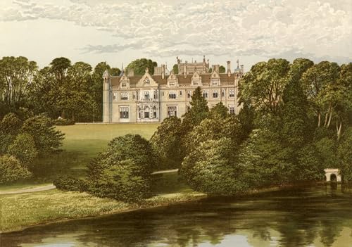 Peinture decorative sur toile Keele Hall finie les murs vides de salon