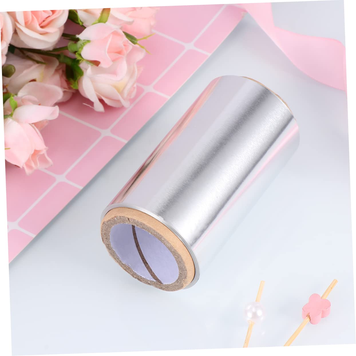MUSISALY Tin Foil for Hair Hair for Highlighting Disposal Salon Tin Foil Easy Storage