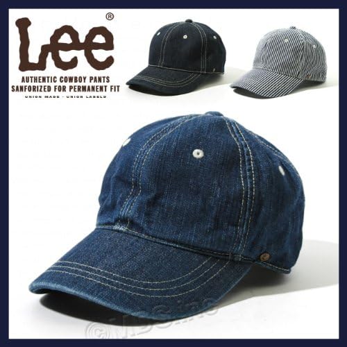 Amazon リー Lee メンズ レディース デニム キャップ 帽子 096 112 Denim Cap F Nvy Blu キャップ 通販