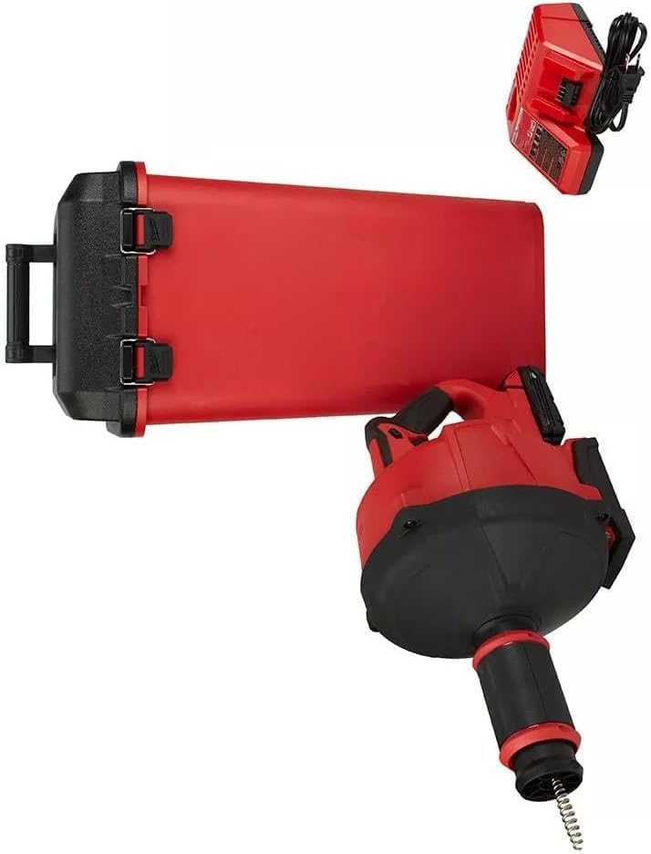 Compatible for use with Milwaukee 2772A-21 M18 FUEL 18V 5/16-Inch x 35-Foot Cordless Drain Snake Kit