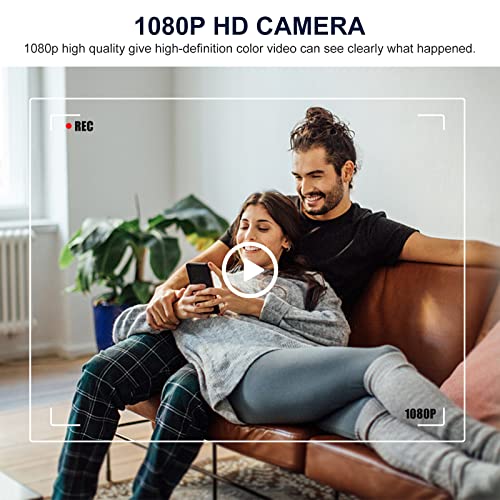 Hidden Camera Clock Hd 1080P Wifi Spy Camera Wireless Home Security Cameras Indoor Mini Nanny Cam With Motion Detection Remote View For Home And Office Surveillance #TOP3