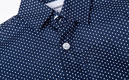 Mud Kingdom Boys Shirt Button Down Short Sleeve Collared Round Bottom Back Pleat Casual Summer4