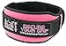 Pro Lifting Belt for Women - Black and Pink Weightlifting Support Belt - 5