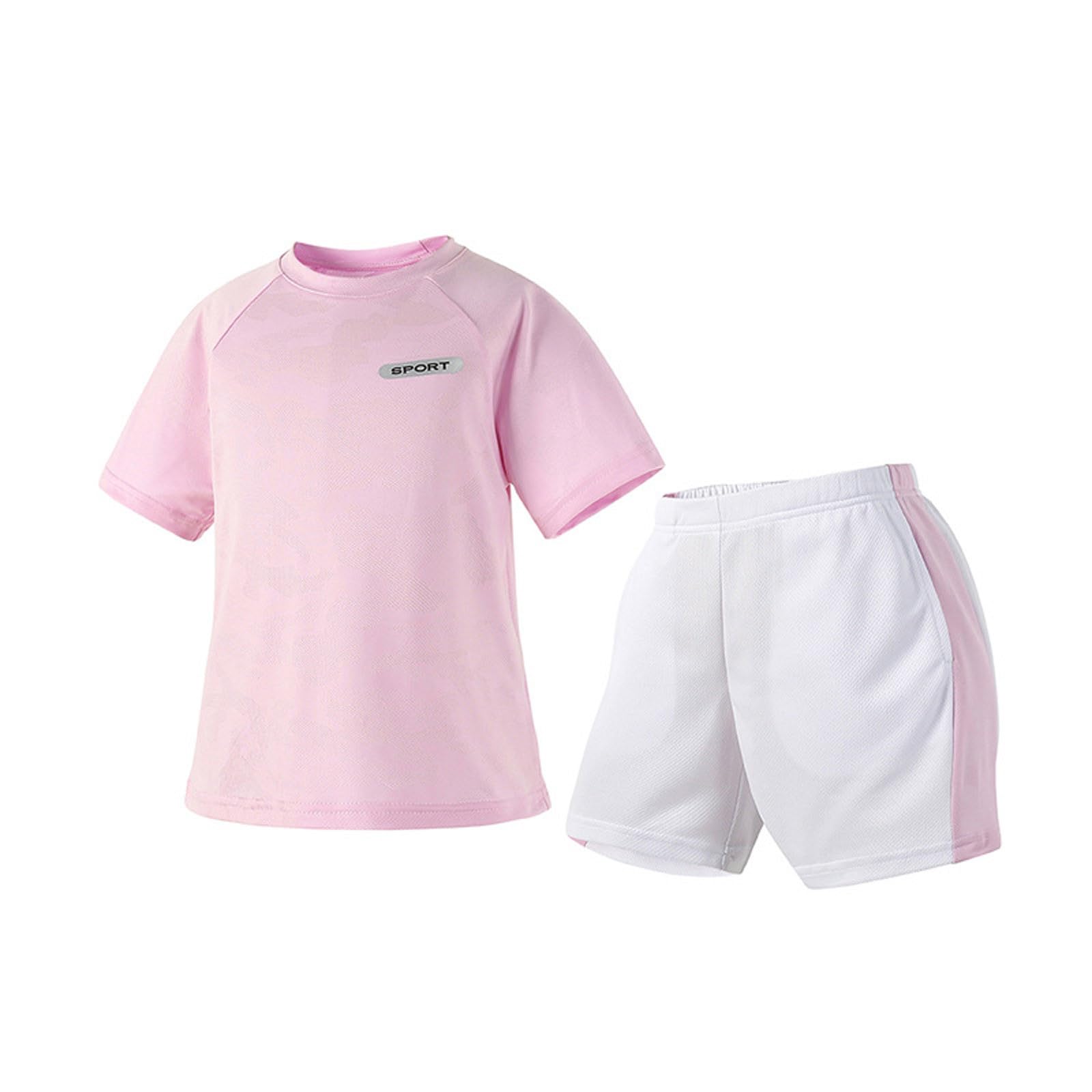 Conjunto de camiseta y pantalón corto para niño ideal para tardes de parque y juego 5