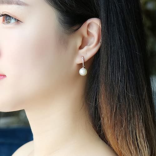 Pearl Drop Clip On Earrings for Women Not Pierced Clip On Pearl Earrings3