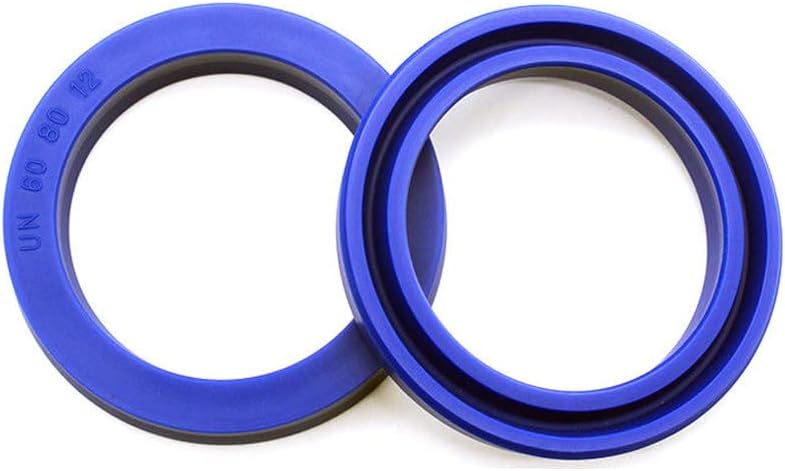 UN Radial Shaft Seal, U Type Y Cylinder Hydraulic Rod Piston Rubber Ring, Polyethane Oil Sealing Ring)(58x68x6 (5Pcs))